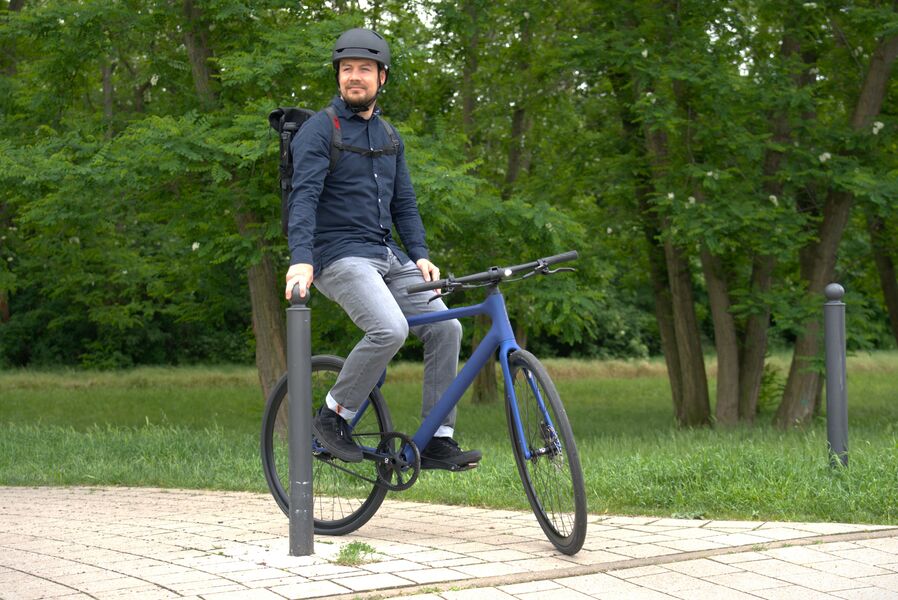 URWAHN | Platzhirsch Urban E-Bike Kobalt