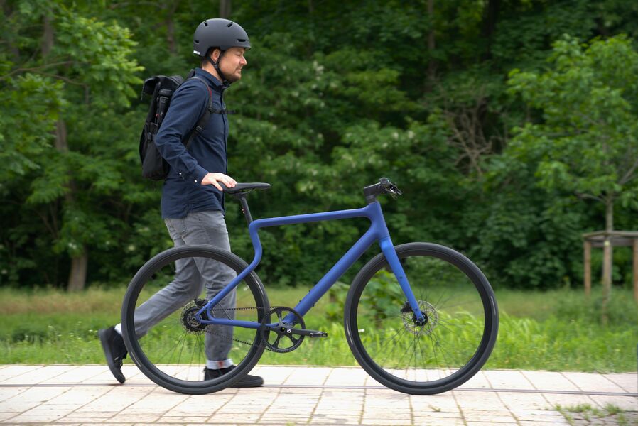 URWAHN | Platzhirsch Urban E-Bike Kobalt