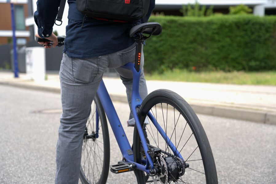 URWAHN | Platzhirsch Urban E-Bike integriertes Rücklicht